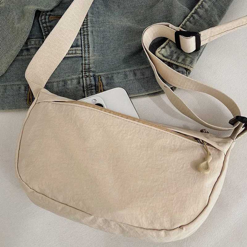 Womens Crossbody Bag Small Japanese Style Makeup Bag Large Capacity Messenger Bag Adjustable Strap Lightweight for Daily Casual Y250719