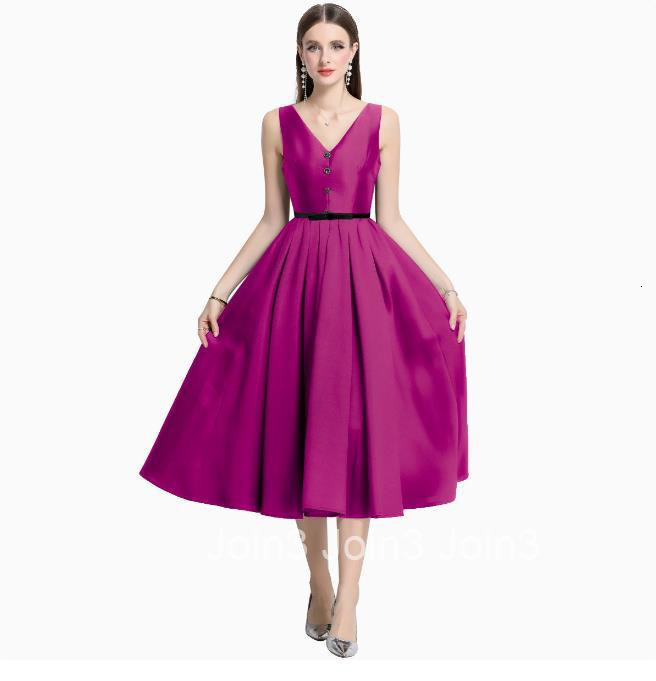 6806 Elegant Temperament Waist-Cinching Collar Dress French Style Slim Fit Mid-Length Dress with Belt