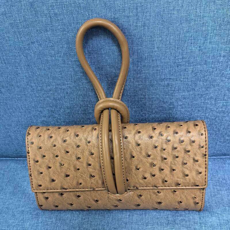 2024 New Hot Sales Handbag Women PU Pattern Brand Designer Ostrich Tote Shoulder Bag