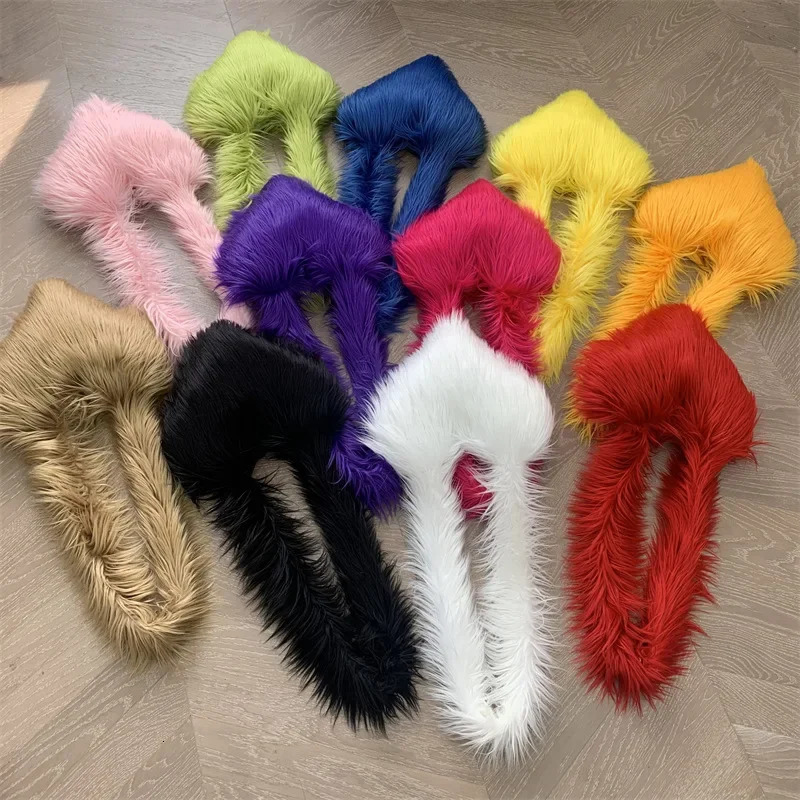 Sweet Heart Womens Faux Fur Shoulder Bags Long Plush Ladies Love Messenger Bag Winter Female Fluffy Tote Handbags Purse 250717