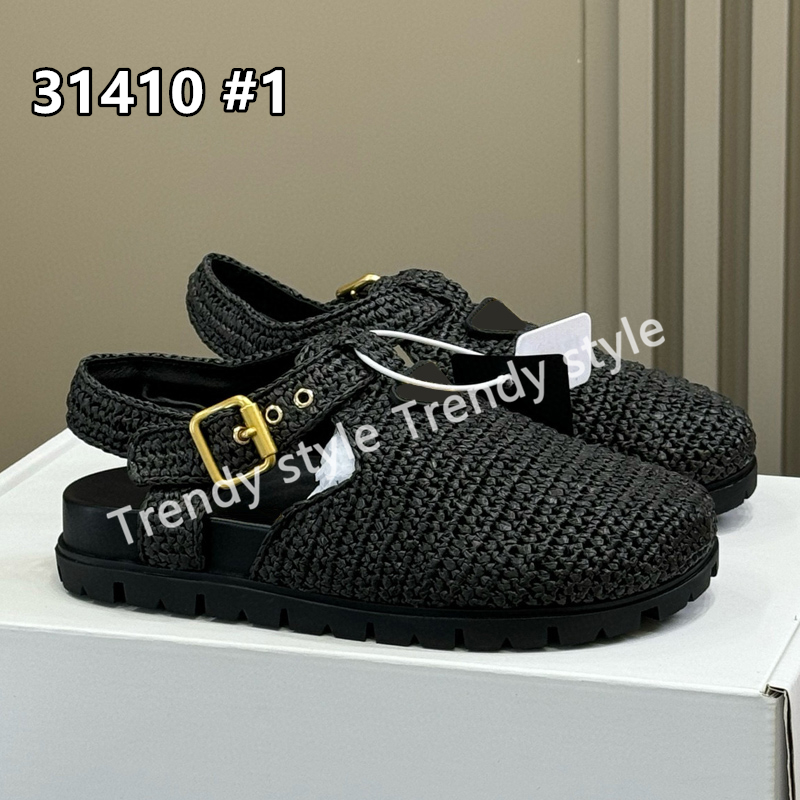 2025 Newest Women slippers classic Designer Lazy Flatlady Slides Suede letter women shoes cowhide Metal Sandals 35-41