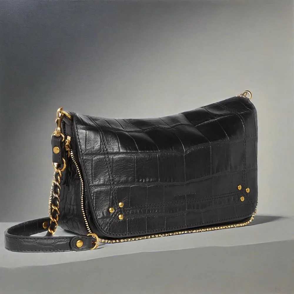 Cross Bag New Womens Shoulder Bag Removable Belt Braided Closed With Magnetic Flaps Y250719