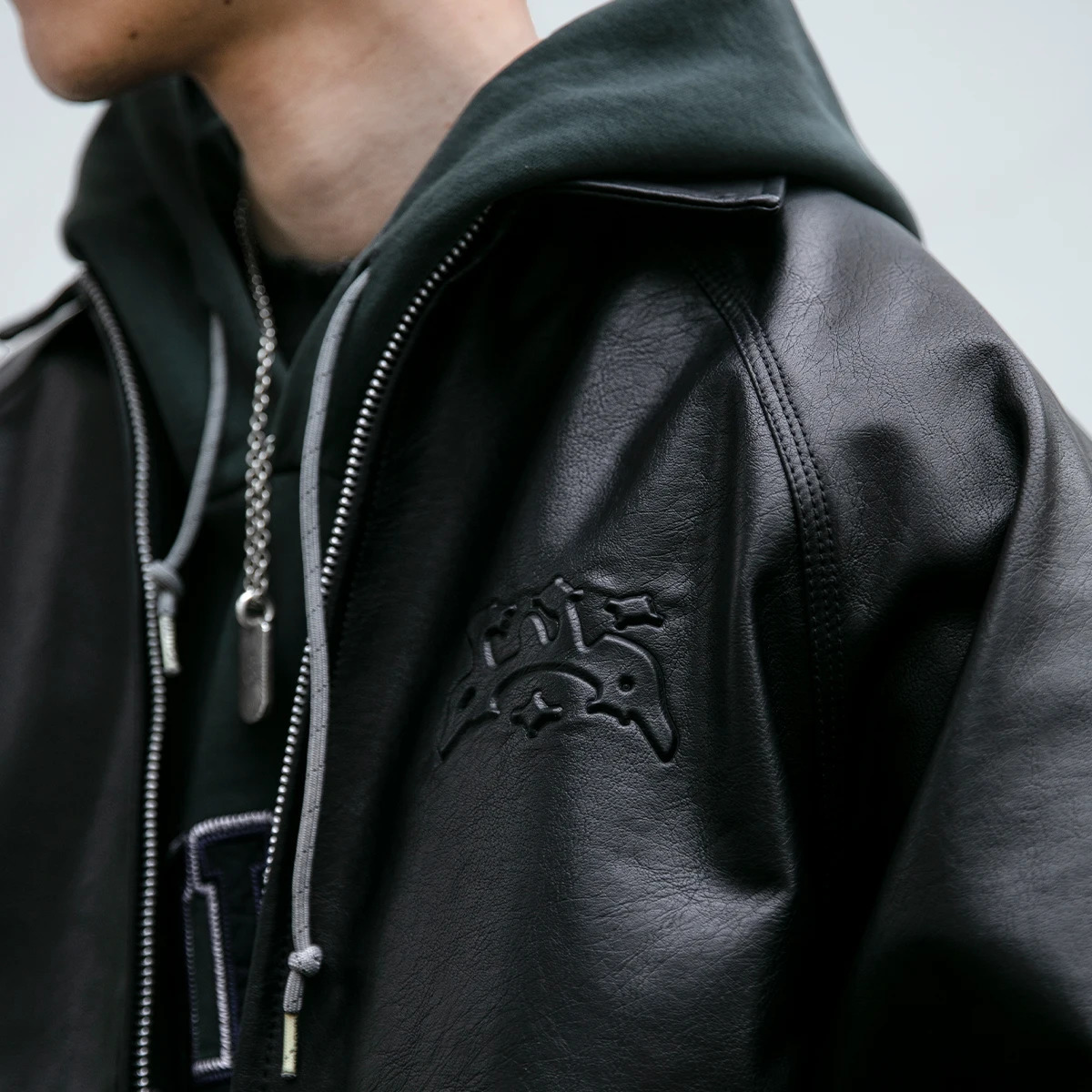 American Vintage High Quality Motorcycle Leather Jacket Men Streetwear Loose Fashion Coining Coat Spring Korean Trendy Jacket 250716