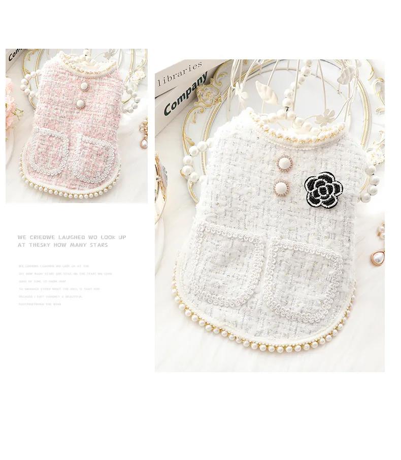 free shipping Princess Dog costume dress Cute pet Small dog clothing H260129