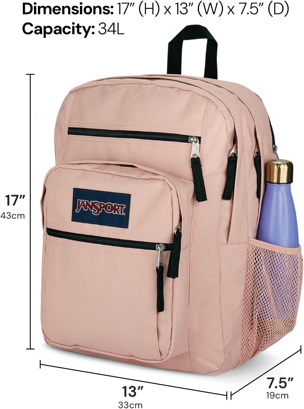 DHYMX JanSport Backpack Computer Bag with 2 Compartments, Ergonomic Shoulder Straps, 15 Laptop Sleeve, designer bag Haul Handle - Red Tape