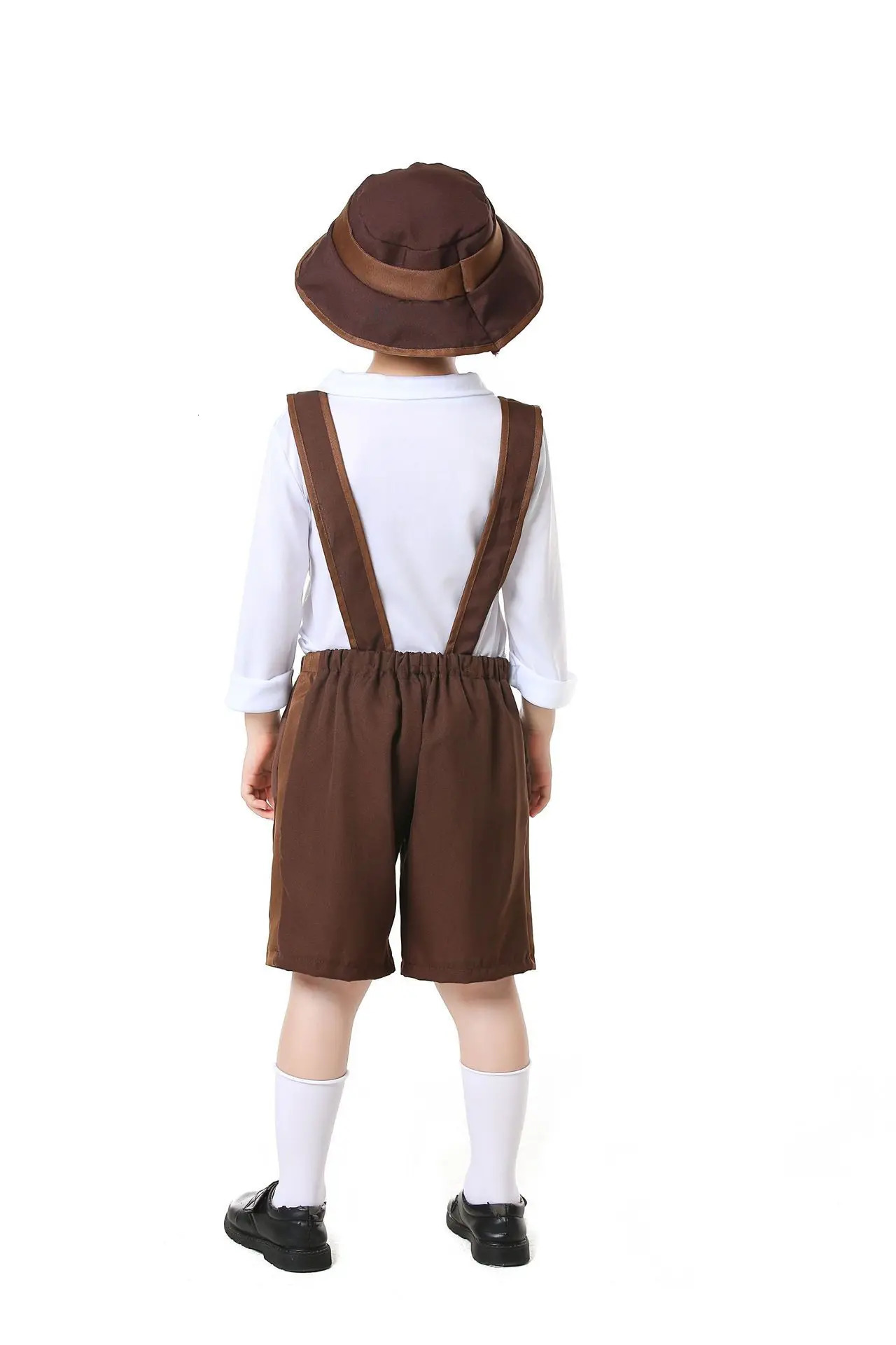 Classic Male Oktoberfest Costumes Bavarian Mens Suspenders Lederhosen Costume Cosplay Carnival Halloween Party Fancy Outfit 250714