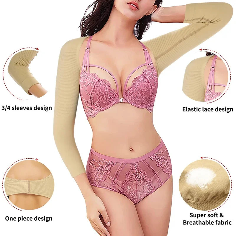 Women Arm Shaper Back Shoulder Corrector Shaper Humpback Posture Corrector Arm Control Shapewear Slimming Underwear 250716