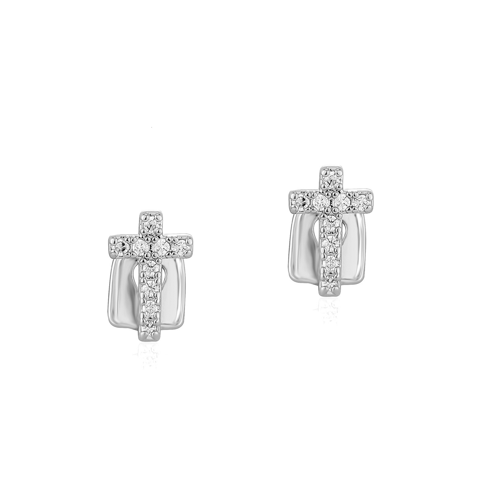 New Single Grillz Luxury Personality Dollar Cross Heart Full Iced Out Halloween Grillz Bling Bling