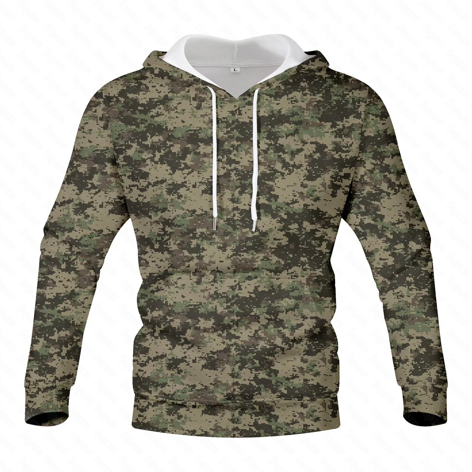 Camouflage Hoodies Men 2023 Spring Mens Military Hooded Sweatshirts Hoodie Male Street Hoody Army Green Sweatshirt Hip Hop S4XL 250714