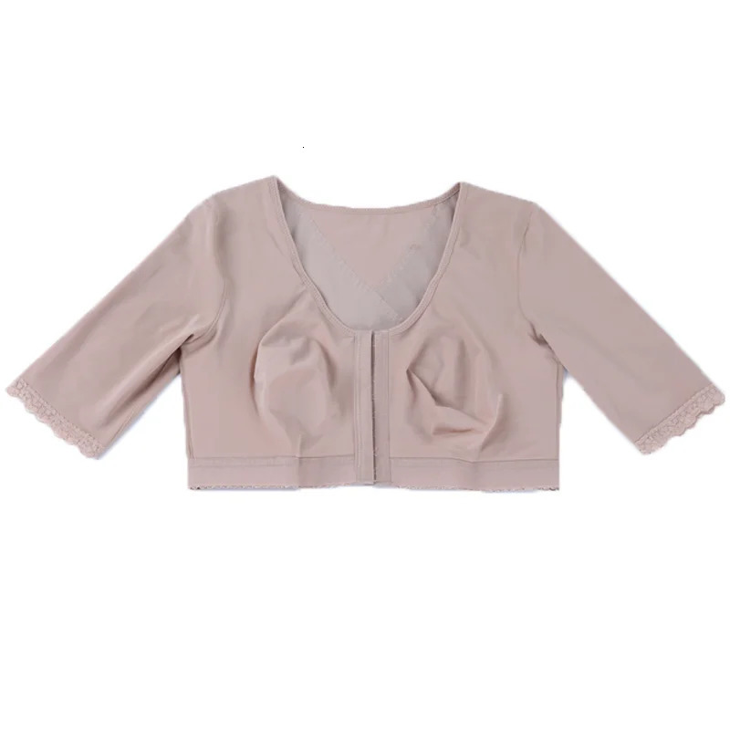 Upper Arm Shapers Compression Half Sleeve Women Arm Shapewear Humpback Posture Corrector Shoulder Breast Support Push Up Tops 250716