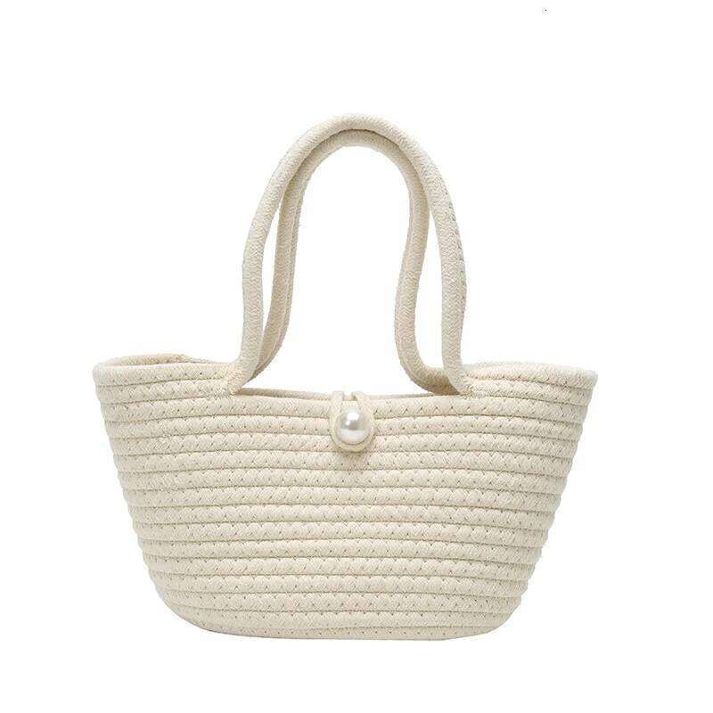 2025 New Women's Straw Woven Tote Large Capacity Beach Hollow-Out Handbag Boho Vacation Purse Casual Day Bag