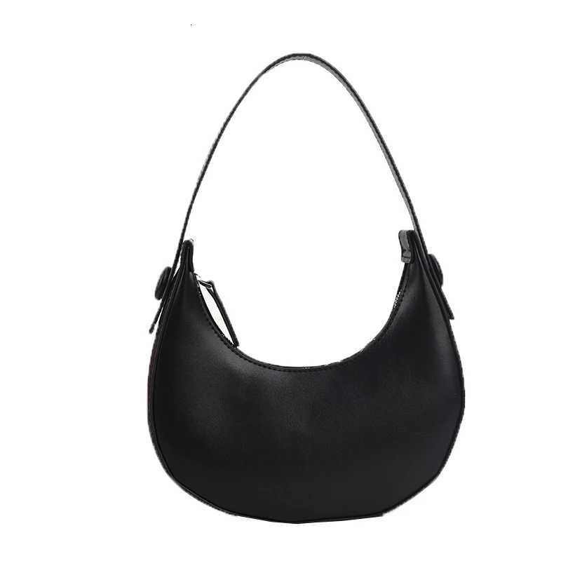 2022 Fashion Armpit Bags for Women Cute Half Crescent Bag Leather PU Purses and Handbags Designer Shoulder Bag Small Hand Bag Y250719