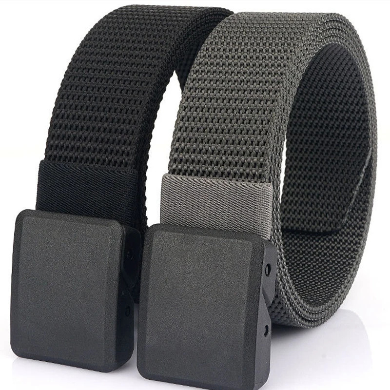 Mens Military Tactical Belt High Quality Nylon Canvas Quick Disassembly Outdoor Hunting Multifunctional 250716