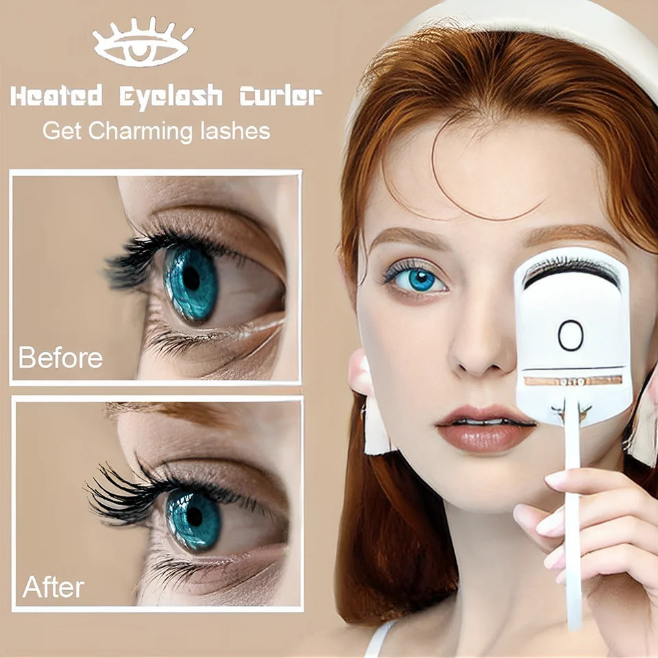 Generation ABS Rechargeable Electric Eyelash Curler Long-lasting Curling Electric Eyelash Curler Eyelash Portable Curler 250716