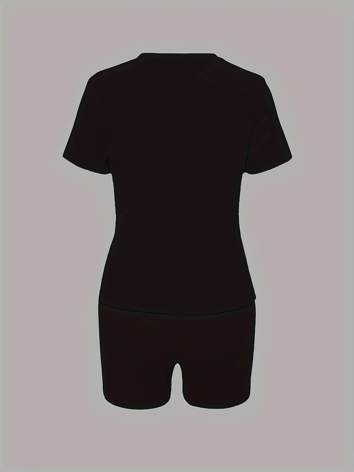 Womens summer Number 23 print loose size casual round neck short sleeved Tshirt shorts twopiece set 250717