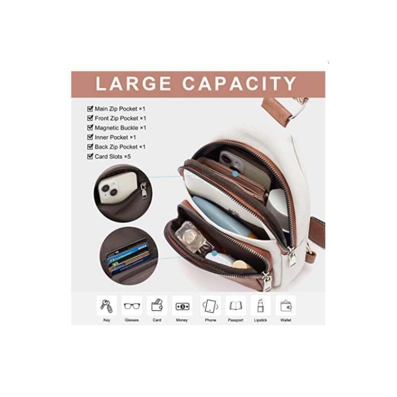 Women's small shoulder artificial leather waist women's crossbody bag, chest bag