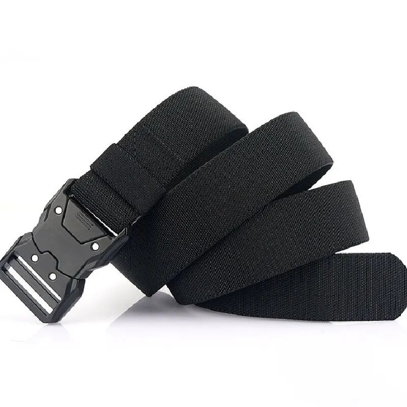1pcs Casual Outdoor Training Belt For Both Men And Women Classic n Fashion With The Must Haves Tactical Quick Buckle Elasti 250716