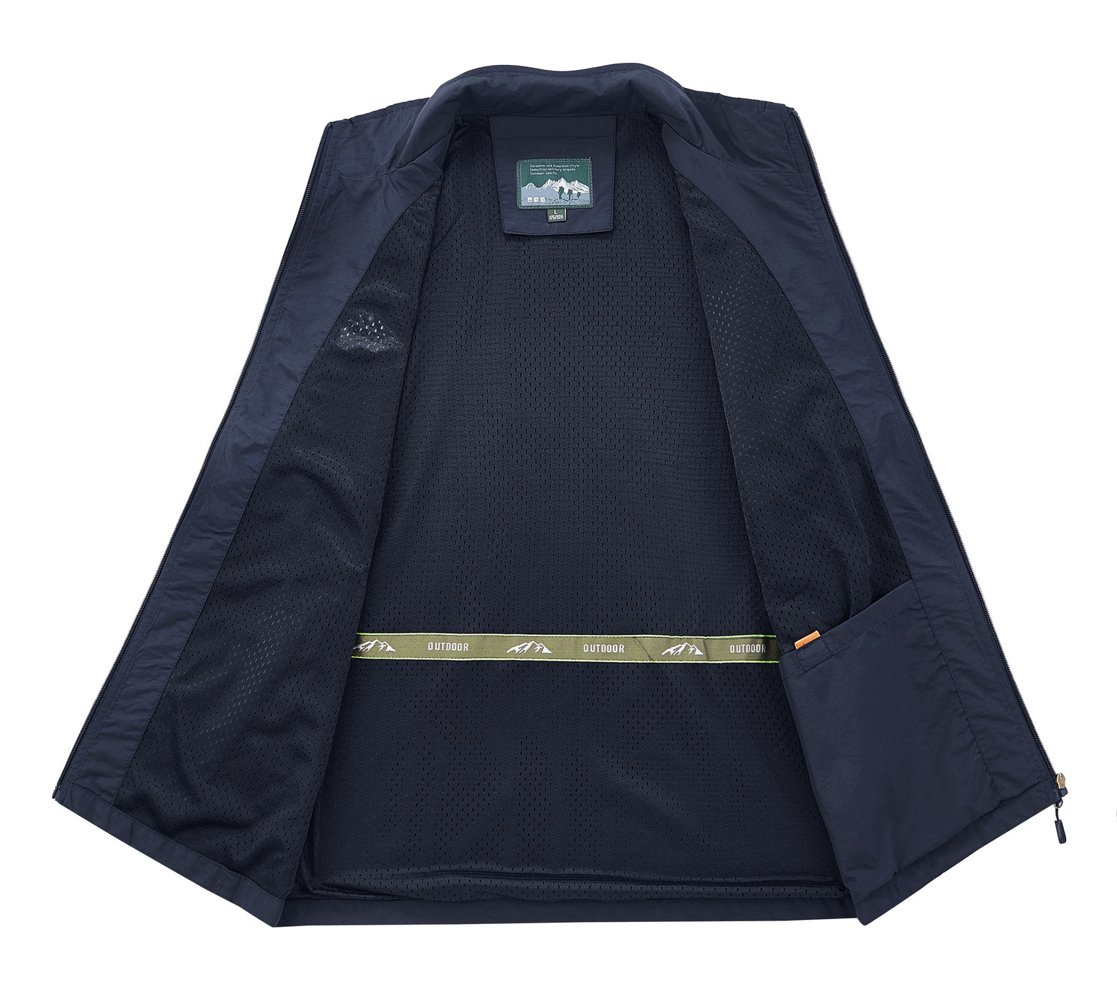 Mens Outdoor Vests Man Fish Vest Waterproof Breathable Waistcoat Men Multipockets Cargo Hiking Work Pography 250707