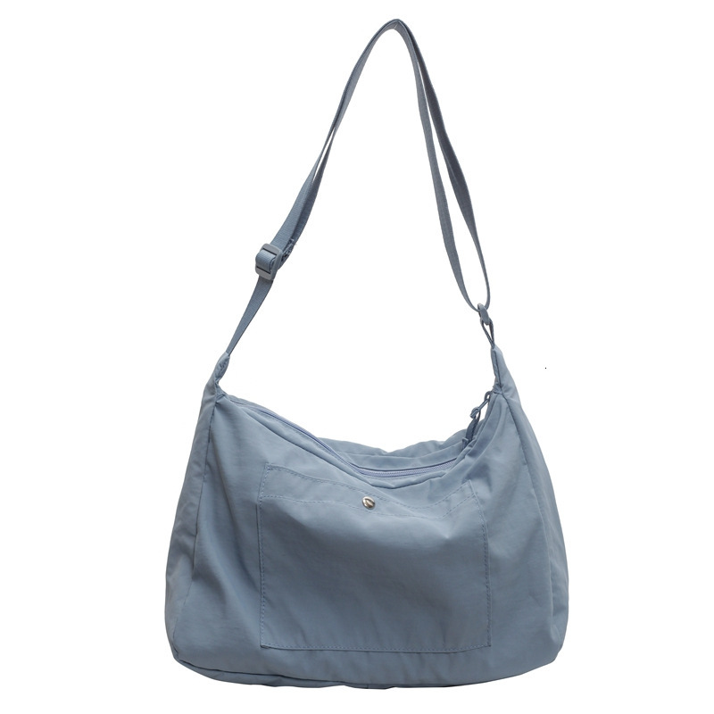 2025 Designer Leisure Multi functional Commuter Shoulder Bag Spring/Summer New Multi functional Simple Solid Color Large Capacity Crossbody Bag