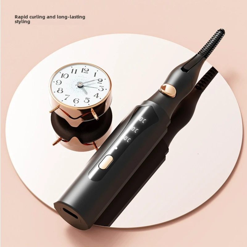 Electric Heated Eyelash Curler Long Lasting Hold Eyelash Curling Device False Eyelashes Clip Comb Women Makeup Beauty Tools 250716