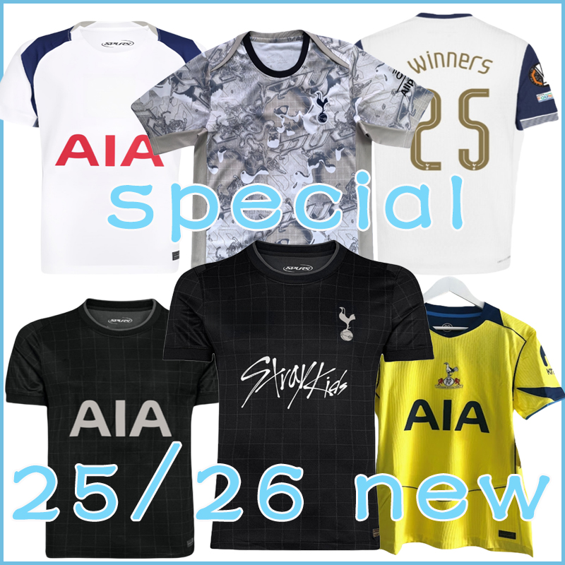 2025 2026 tottenham RICHARLISON Soccer Jerseys 2526 home AWAY VICARIO KULUSEVSKI SOLANKE WERNER of the Snake tottenaham Fans players Men Football shirt