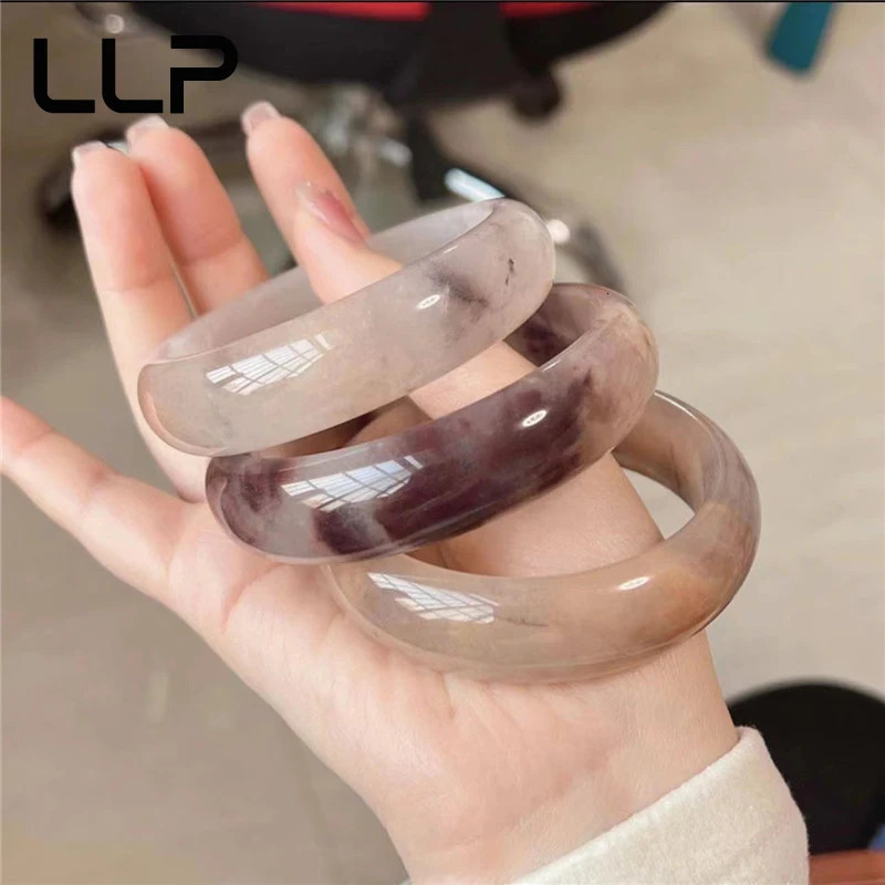 Natural Hetian Golden Silk Jade Bangle Charms Fashion Fine Jewelry Sets er Women Bracelet Souvenir Holiday Gifts 250716