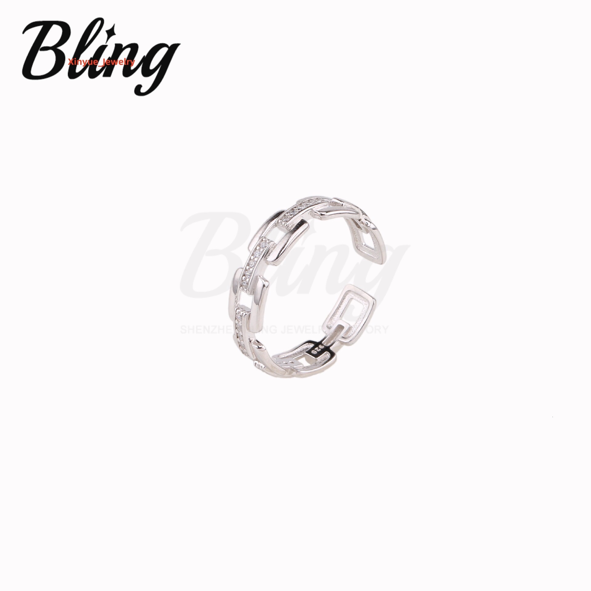 BLING Wholesale Jewelry Men Women 14k 18k Gold Plated Moissanite Lab Diamond Ring 925 Sterling Silver Bands Engagement Gift Ring