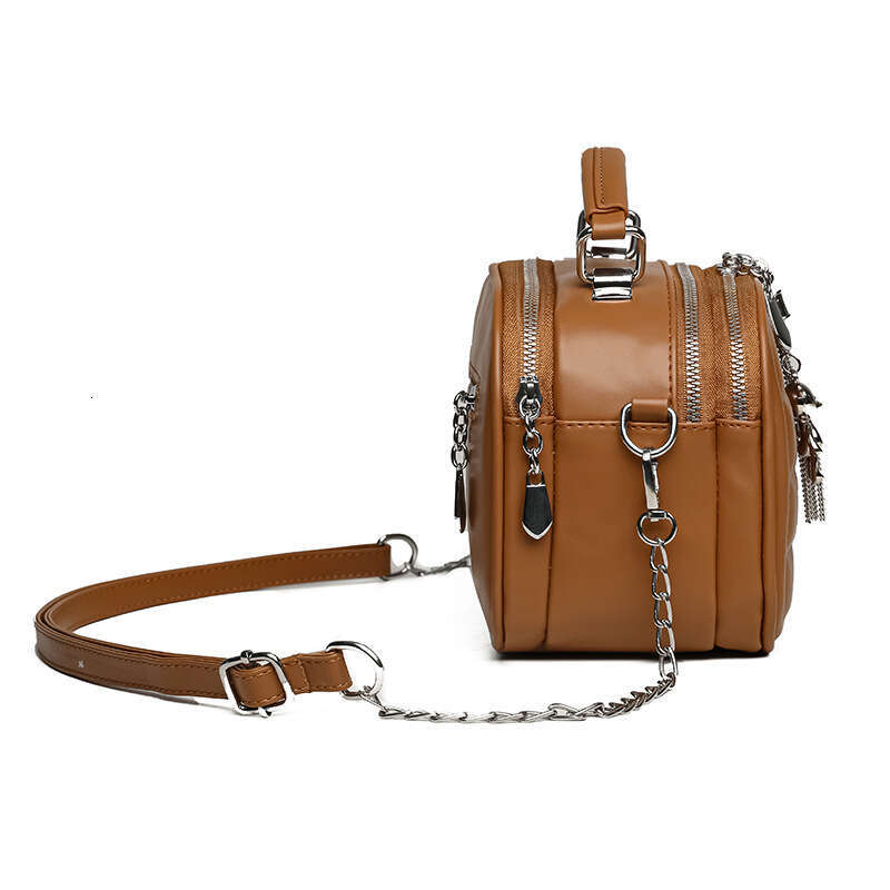 Women's 2025 Summer New Fashion Printed Large Capacity Handbag Shoulder Crossbody Bag Trendy