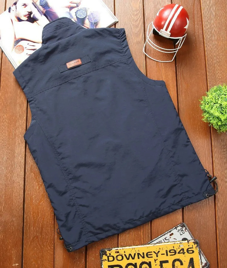 Mens MultiPocket Breathable Outdoor Sports Coat Tactical Mountaineering Vest Gym Jogging Running Sport 250707