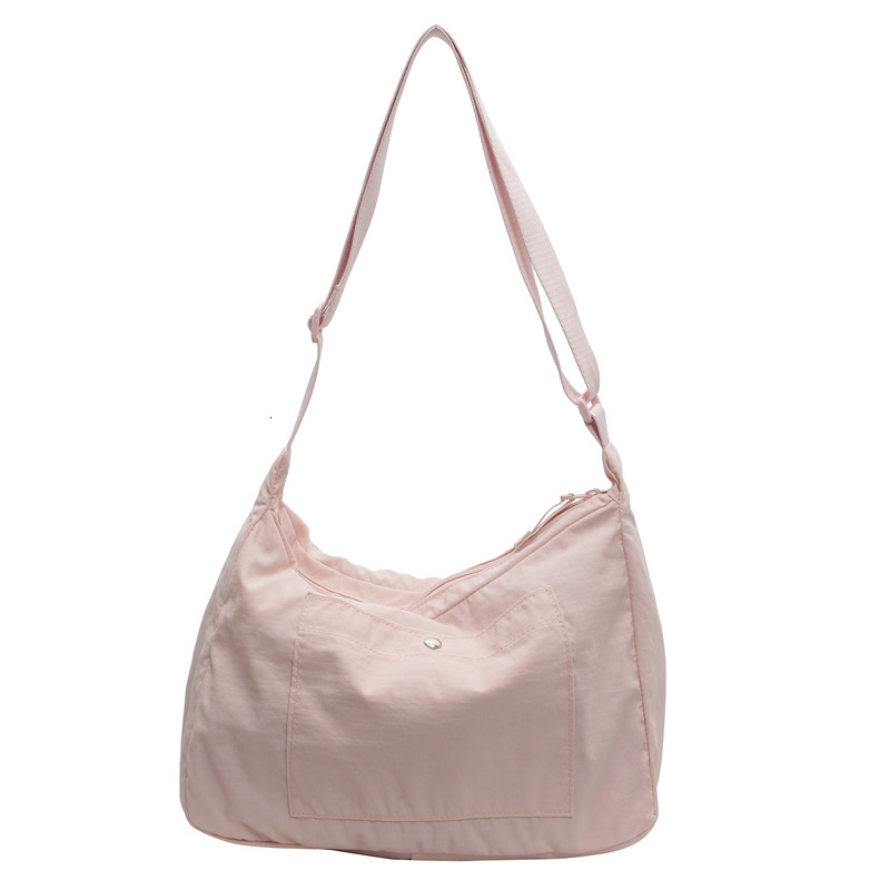 2025 Designer Leisure Multi functional Commuter Shoulder Bag Spring/Summer New Multi functional Simple Solid Color Large Capacity Crossbody Bag