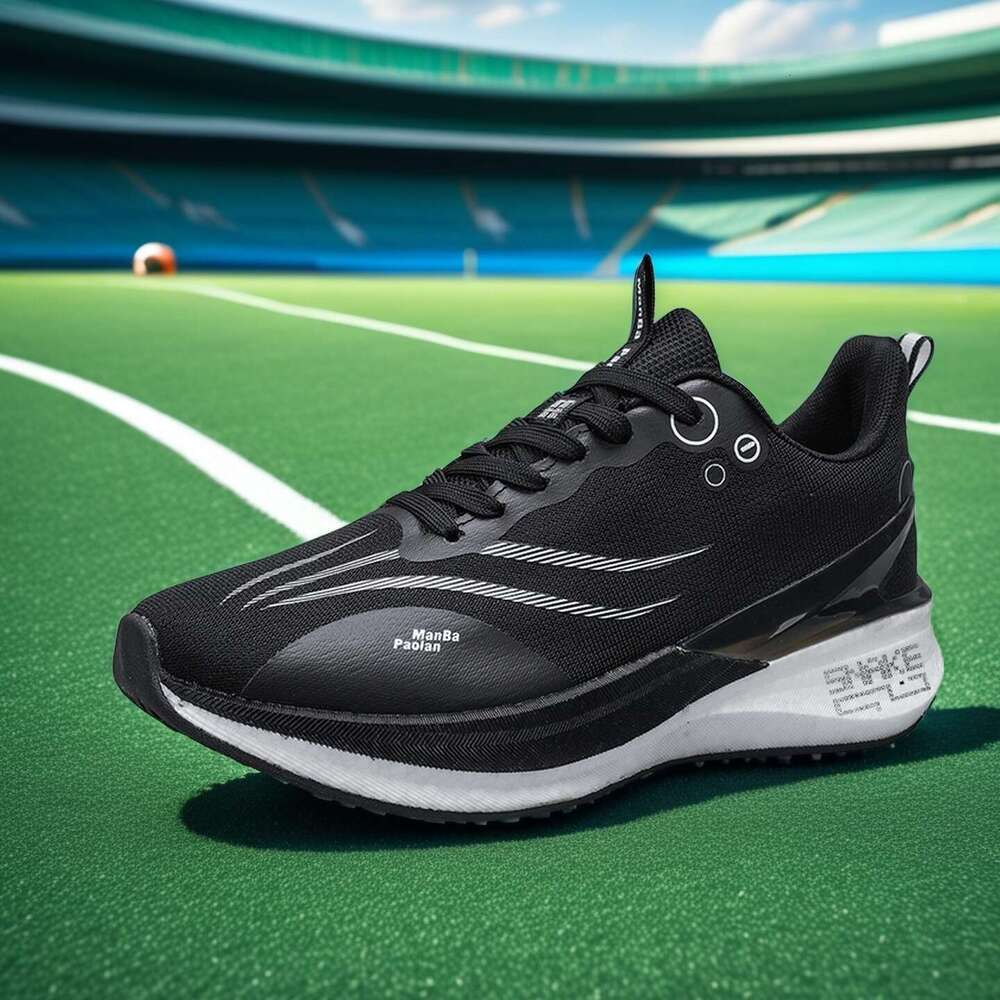 Forefoot Carbon Plate Breathable Exam Speed Sports Unisex Students Shock Absorption Rebound Running Men's Shoes