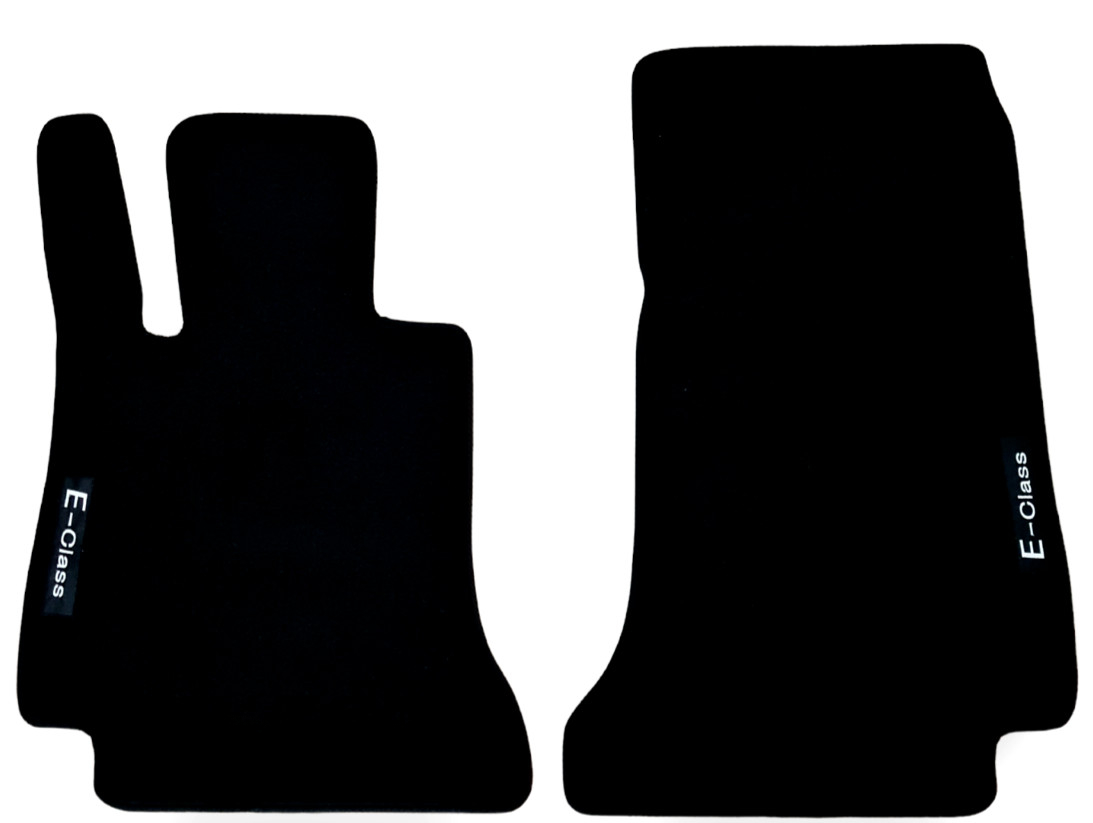 Front Car Floor Mats For Mercedes E-Class Coupe Waterproof Velour Carpet Liners