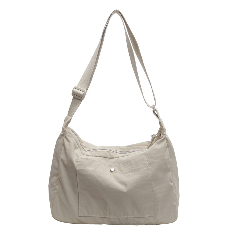 2025 Designer Leisure Multi functional Commuter Shoulder Bag Spring/Summer New Multi functional Simple Solid Color Large Capacity Crossbody Bag