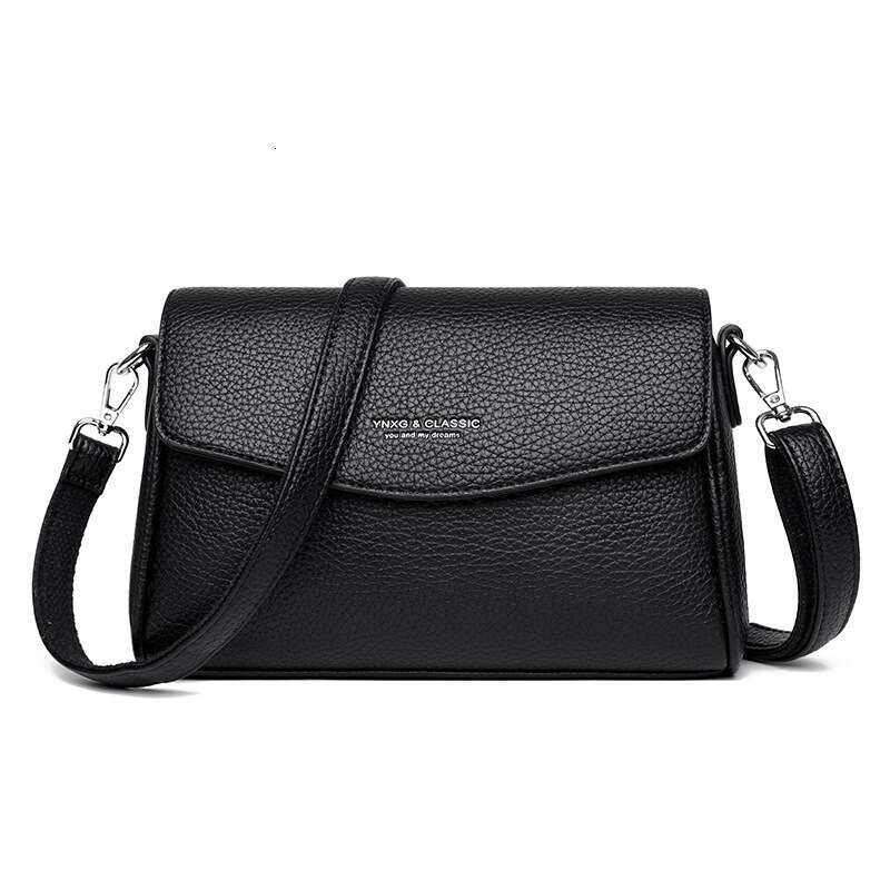 2025 New Women's Urban Simple Crossbody Tote Large Capacity Single Shoulder Small Square Bag