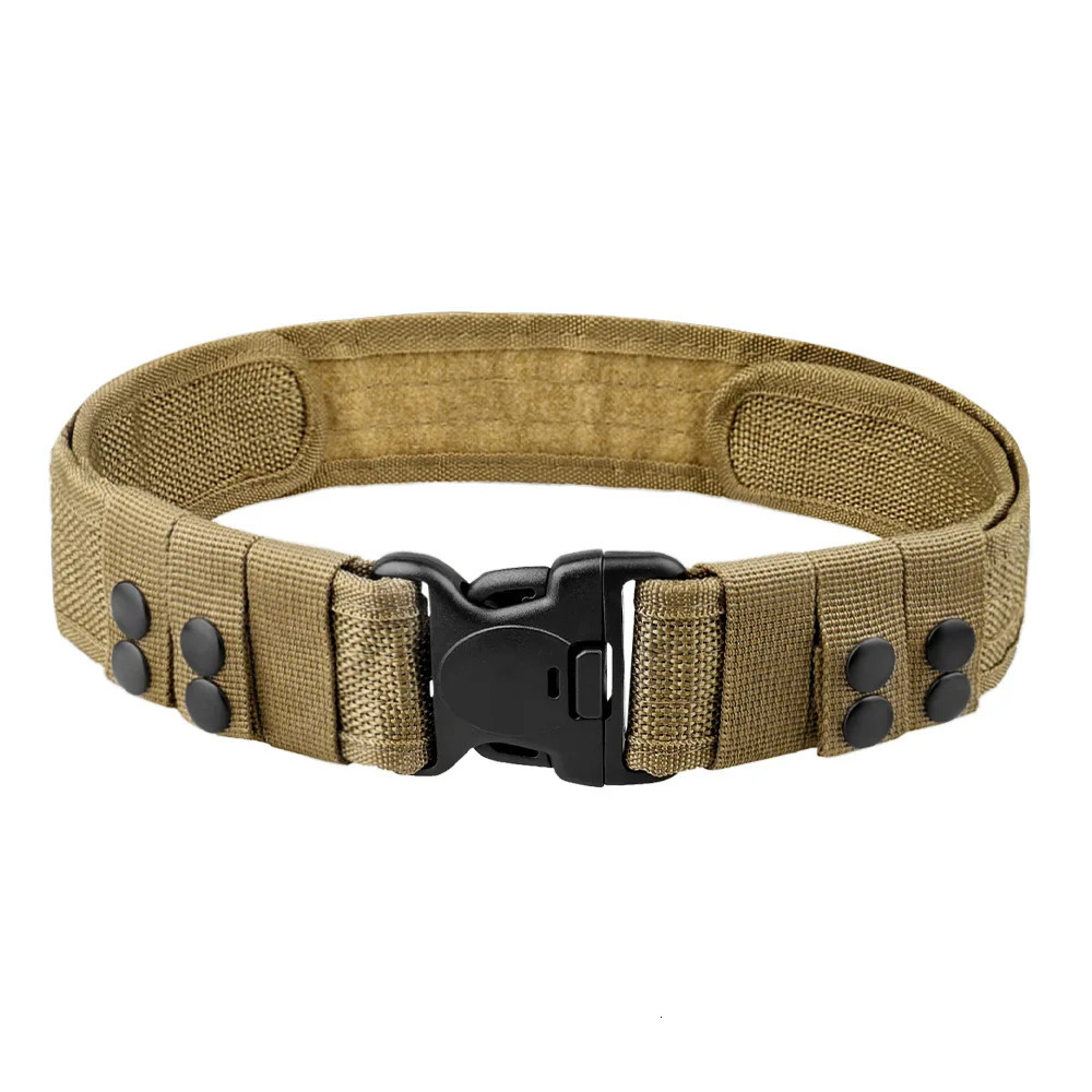 Mens Belt Outdoor Camouflage Tactical Oxford Cloth Mountaineering Nylon Wide Waist Work Neutral Belts 250716