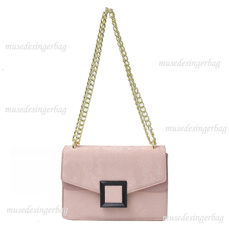 Luxury Brand Designer Bag Fashion Chain Women's Bag 2025 New Square Lock Buckle Single Shoulder Crossbody Commuter Tote Bag Causal Bag Designer P