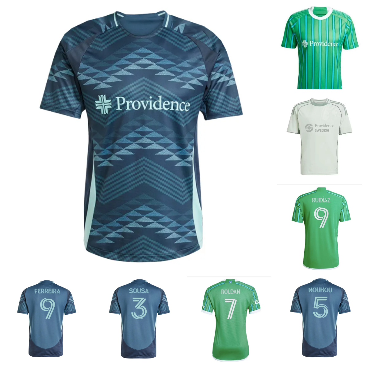 SeattleS 2025 Sounders 2026 FC Lodeiro SOCCER JERSEYS home away 3rd 24 25 26 Roldan Ruidiaz Montero MORRIS camisetas de futbol DELEM football shirts MAILLOTS FOOT TGY