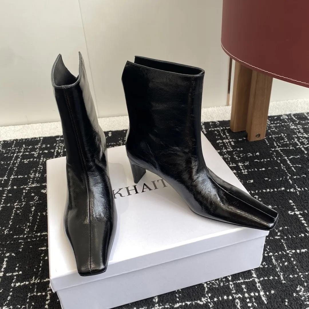 Boots Women Low Hee… - image