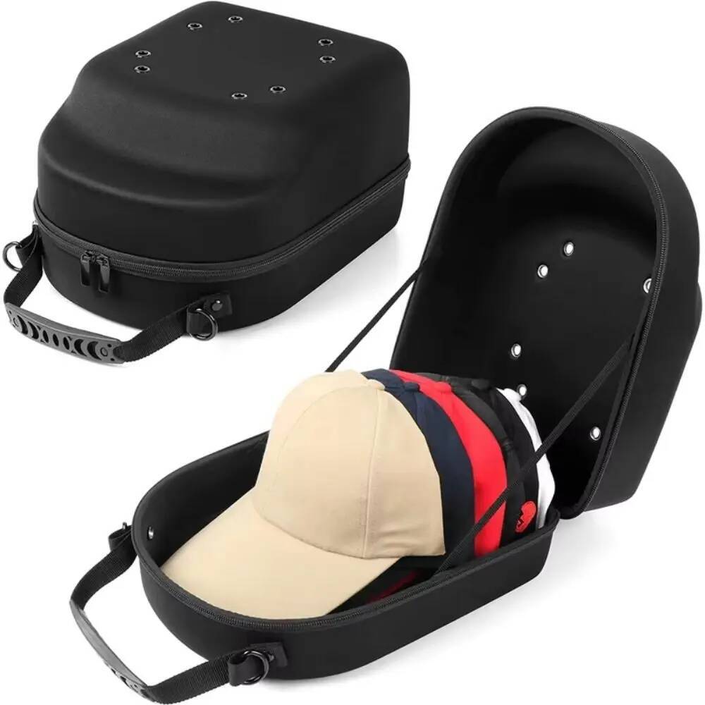 EVA Material Baseball Caps Bag Dustproof Zipper Space Saving Hat Storage Case Anti Pressure Design Multifunctional high-quality