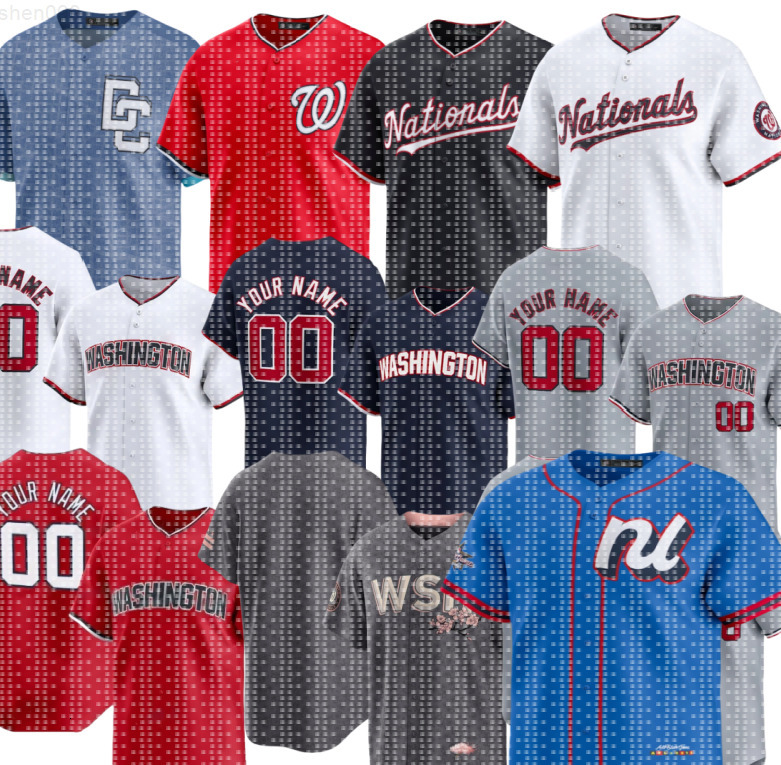 Men Nationals Baseball Jersey Stephen Strasburg CJ Abrams MacKenzie Gore 29 James Wood Patrick Corbin Luis Garcia Jr. Dylan Crews Keibert Ruiz Jacob Young Paul DeJong