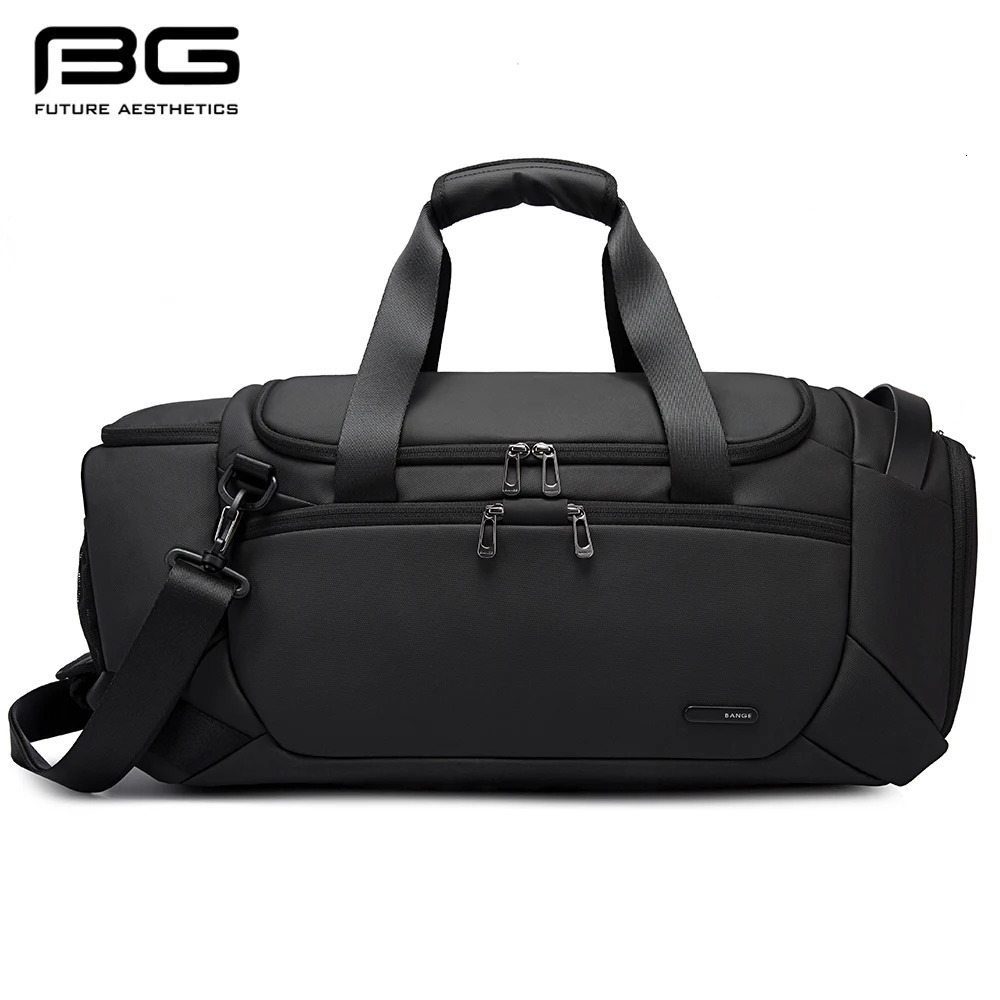 BANGE Sports Waterproof Duffel Bags With Shoe Compartment 21 Inch Gym Bag For Men With Wet and Dry Compartment Travel Bags Gym 250717