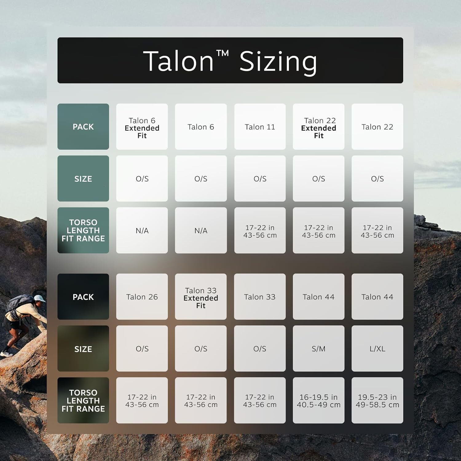 YMX 11L Men's Lightweight Hiking Backpack with Hipbelt, Black/Coal Grey