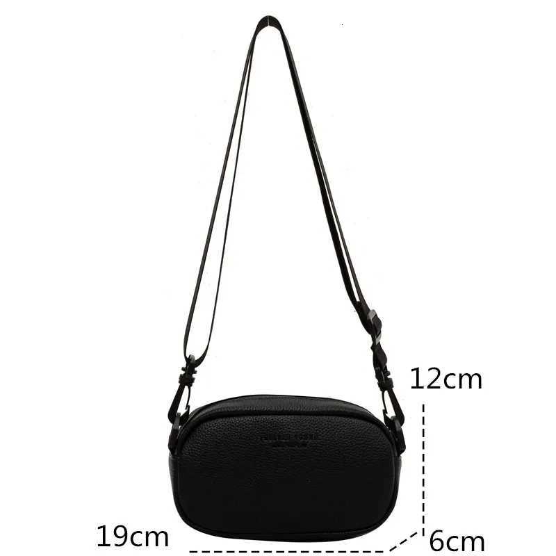 New Korean Fashion Crossbody Bags Women Men Unisex Purses and Handbags Leather Simple Bag Shoulder Bag Female School Bag Y250719