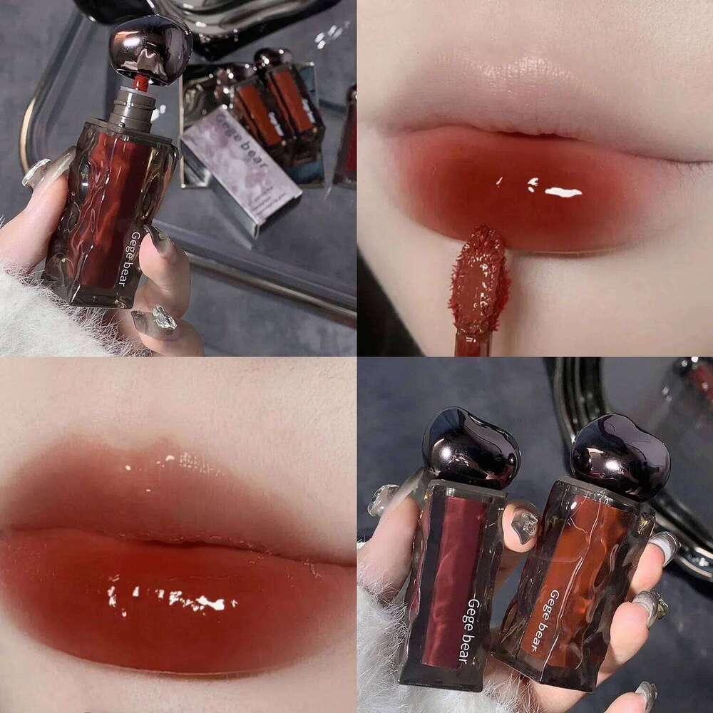 7 Colors Mirror Jelly Glaze Long Lasting Moisturising Red Tint Liquid Lipstick Waterproof Lip Gloss Korean Cosmetics X250720