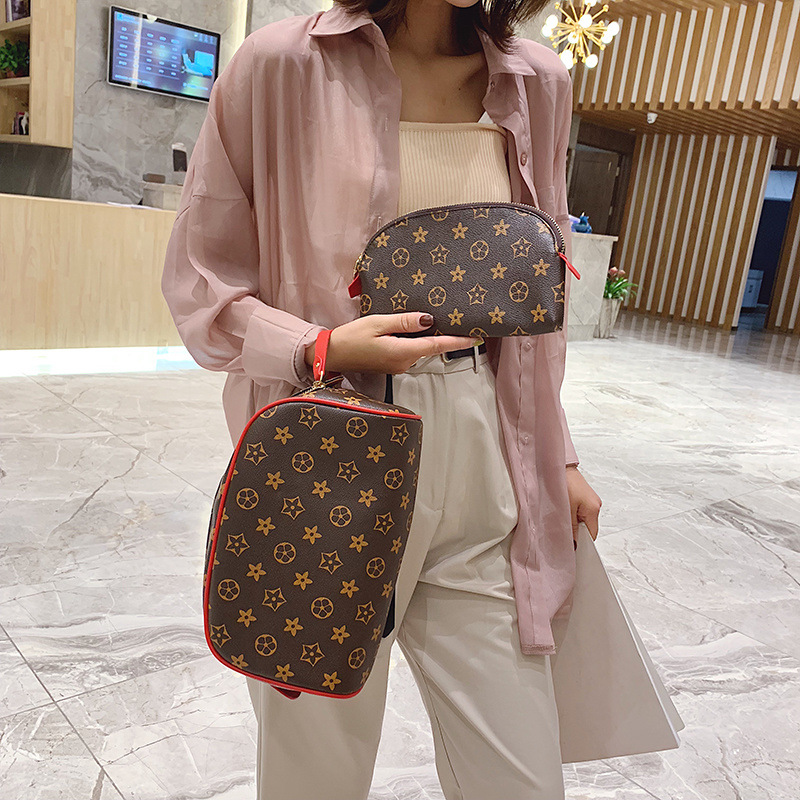 New presbyter handbag large capacity cosmetics storage bag travel portable multi-function waterproof wash bag 2025