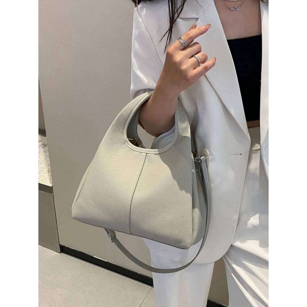 Handbags Female Crossbody White Shoulder Bag Women Bags New Fashion 2025 Genuine Cowhide Leather Simple