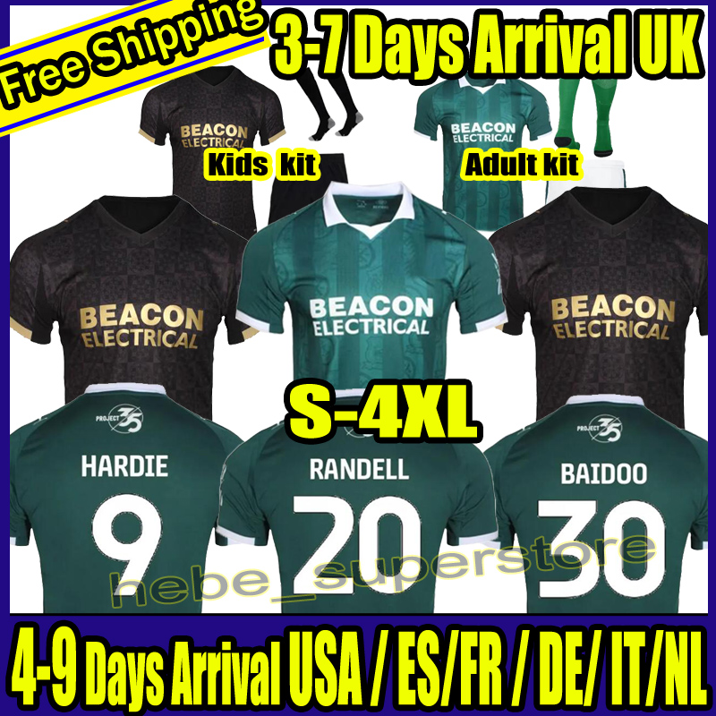 S-4XL 25 26 Plymouth green ALHAJJ WHITTAKER RANDELL EDWARDS CISSOKO Soccer Jerseys 2025 2026 Home Away Official player version Men kids kit Football Shirt uniform