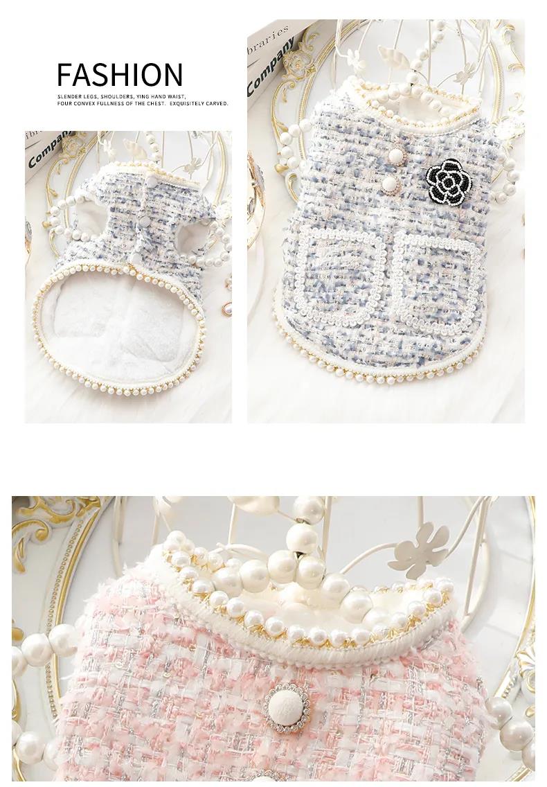 free shipping Princess Dog costume dress Cute pet Small dog clothing H260129