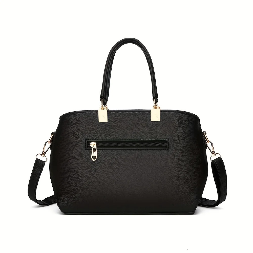 Elegant Shoulder Bag with Bowknot Decoration Multiple Compartments Fashion Handbag Suitable for Work Party and Daily Use 250717