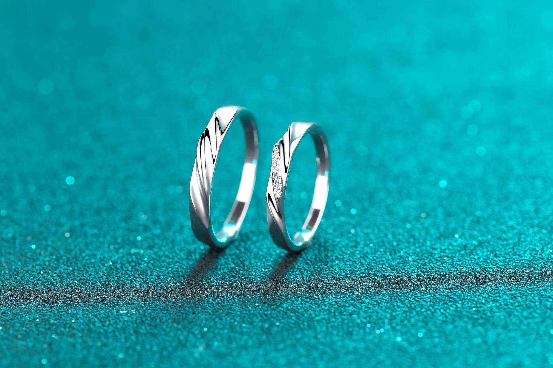 925 Sterling Silver Moissanite Ring for Women Gold Plated PT950 Valentines Day Gift Factory Wholesale